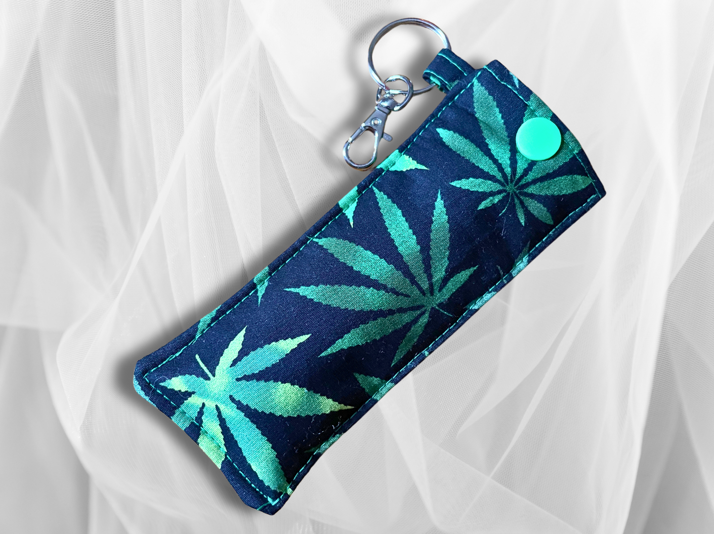 Vape holder, Vape pen case, Hemp Leaf