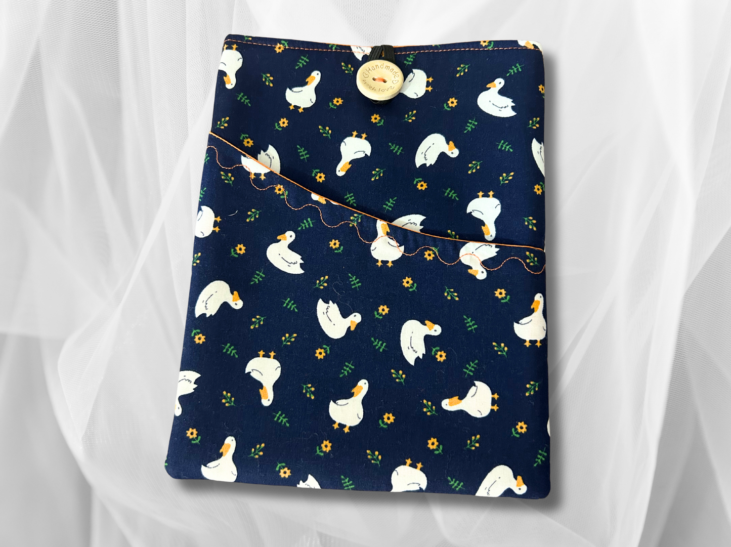 Book Sleeve, Book Protector, Book cover, Book mark, Duck book holder