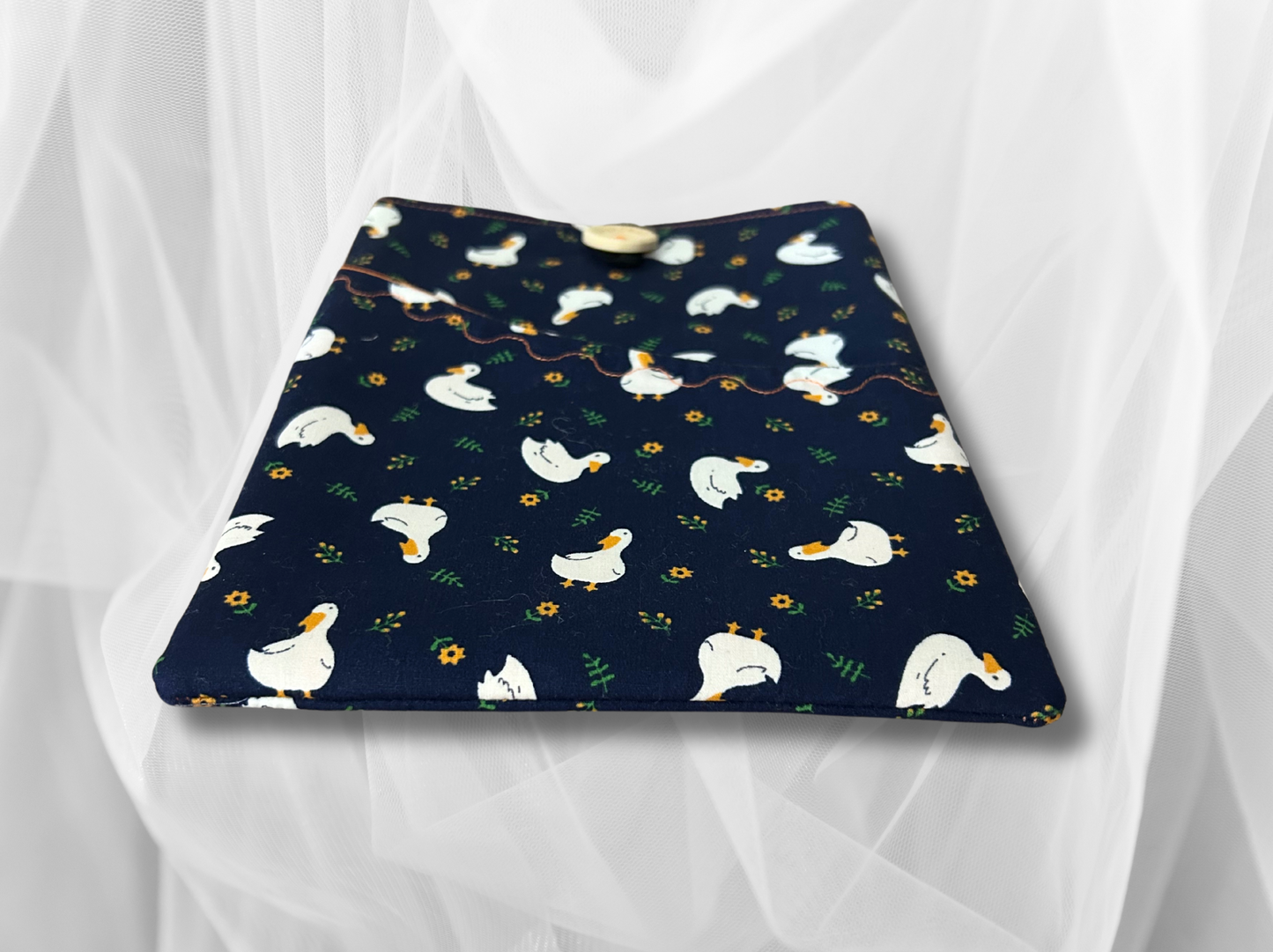 Book Sleeve, Book Protector, Book cover, Book mark, Duck book holder