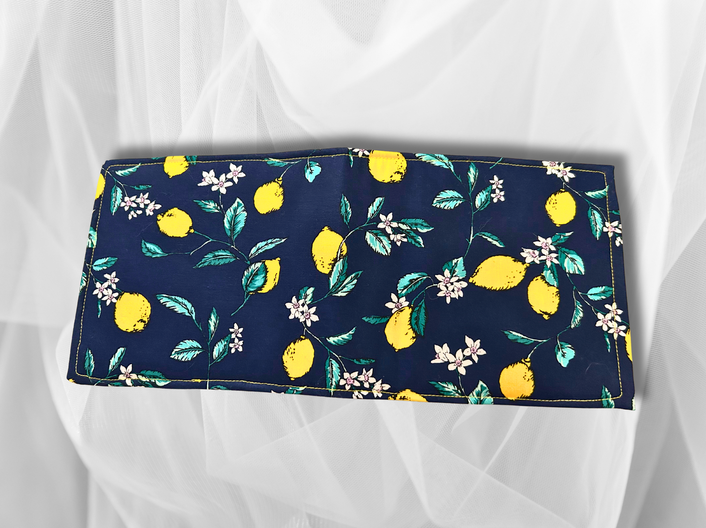 Blue Badge holder, Disabled parking permit holder, Lemons blue badge holder, Fabric blue badge holder