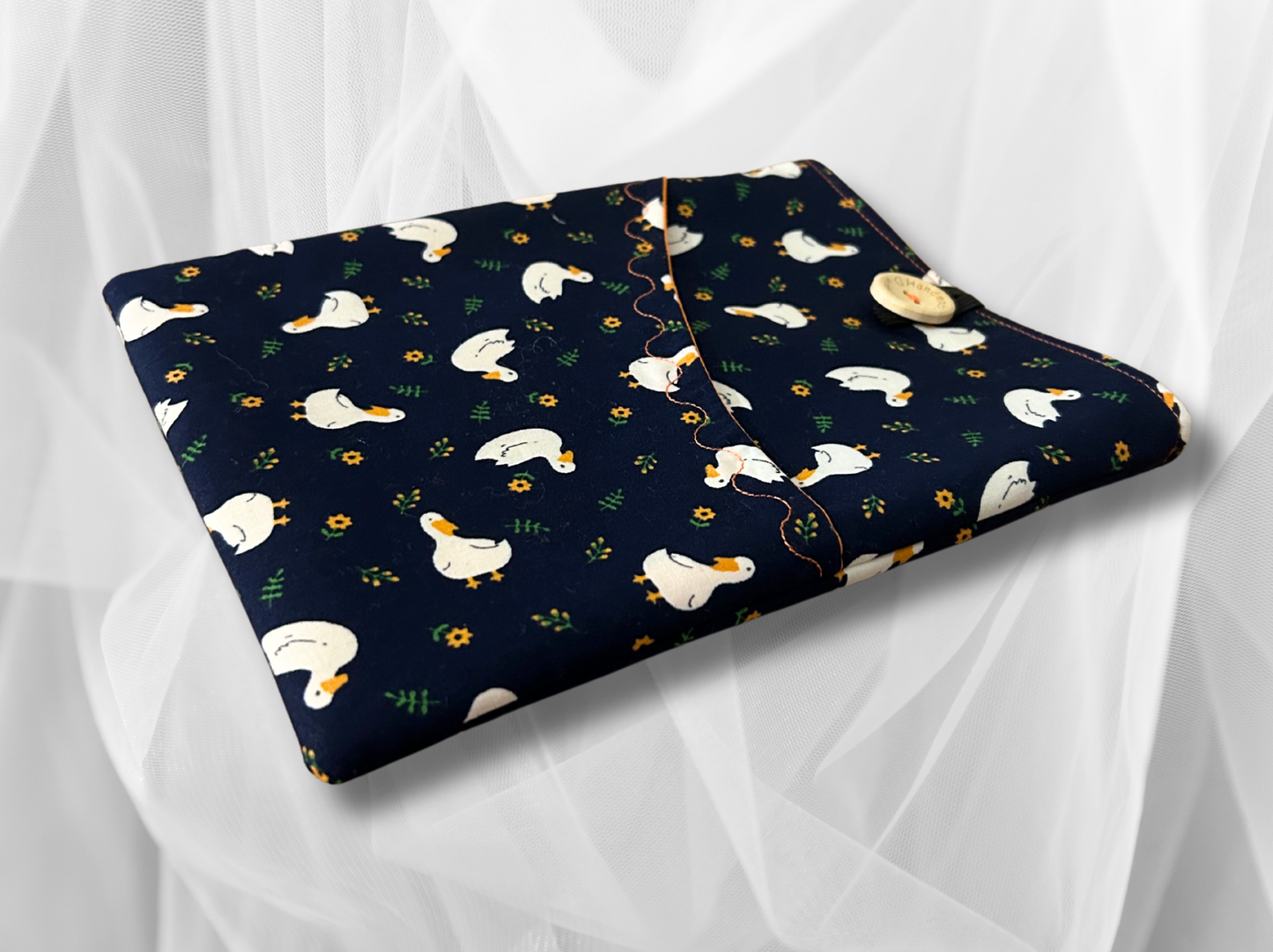 Book Sleeve, Book Protector, Book cover, Book mark, Duck book holder