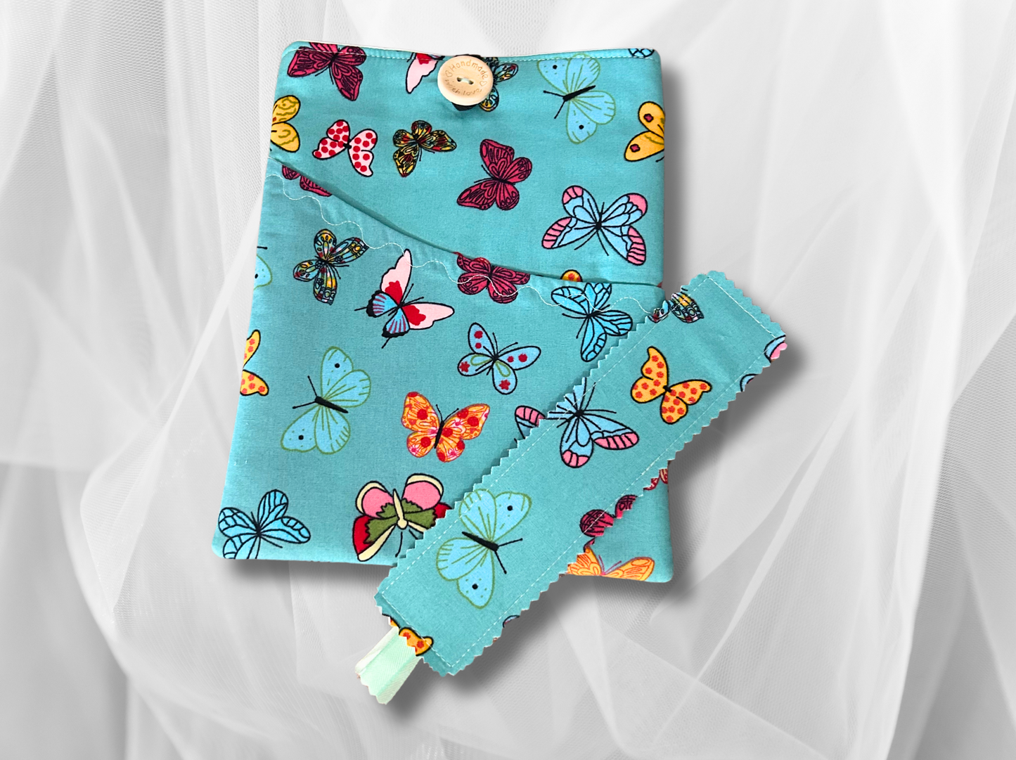 Book Sleeve, Book Protector, Book cover, Book mark, Butterfly book holder,