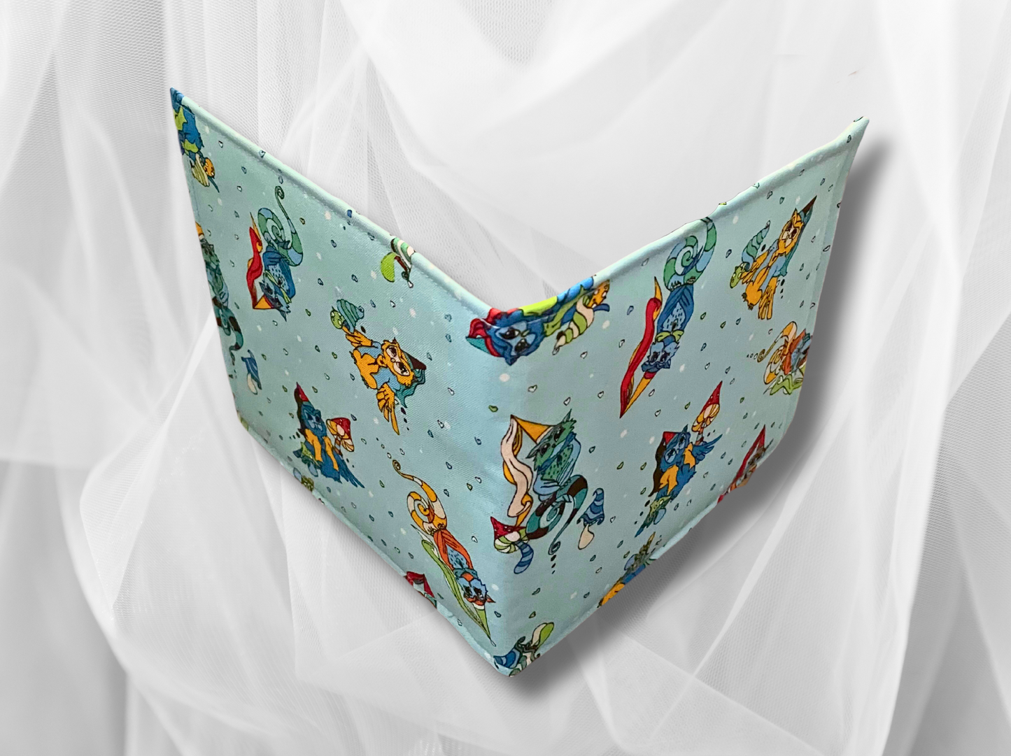Blue Badge holder, Disabled parking permit holder, Owl badge holder, Fabric Blue badge holder