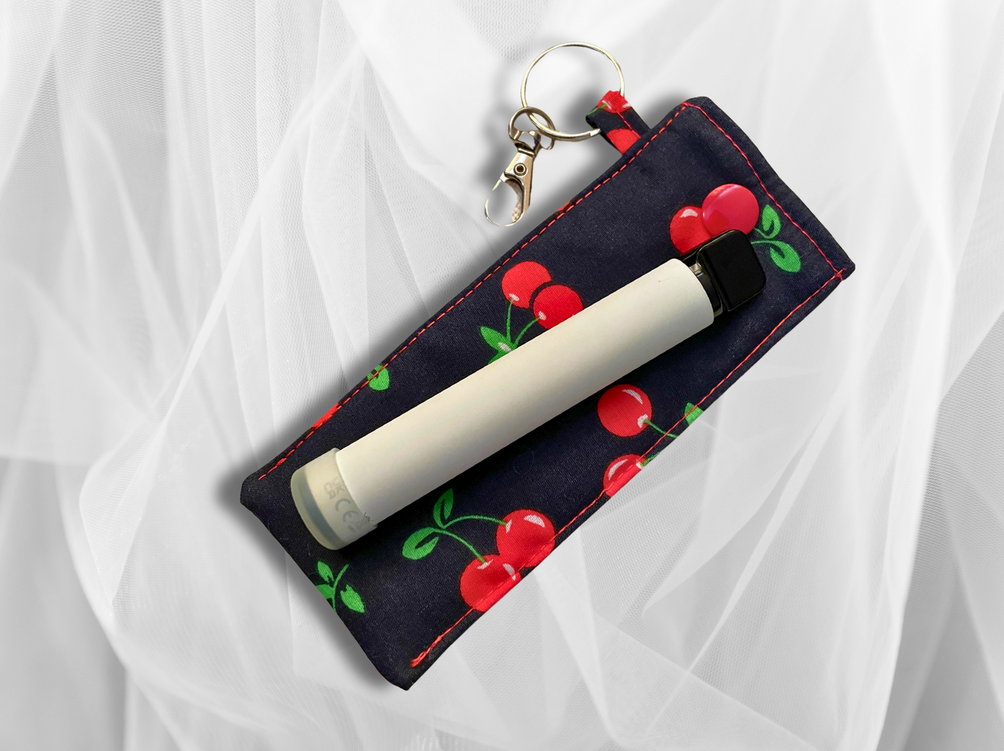 Vape holder, Vape pen case, Cherries