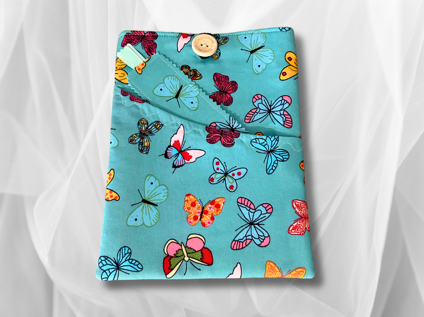 Book Sleeve, Book Protector, Book cover, Book mark, Butterfly book holder,