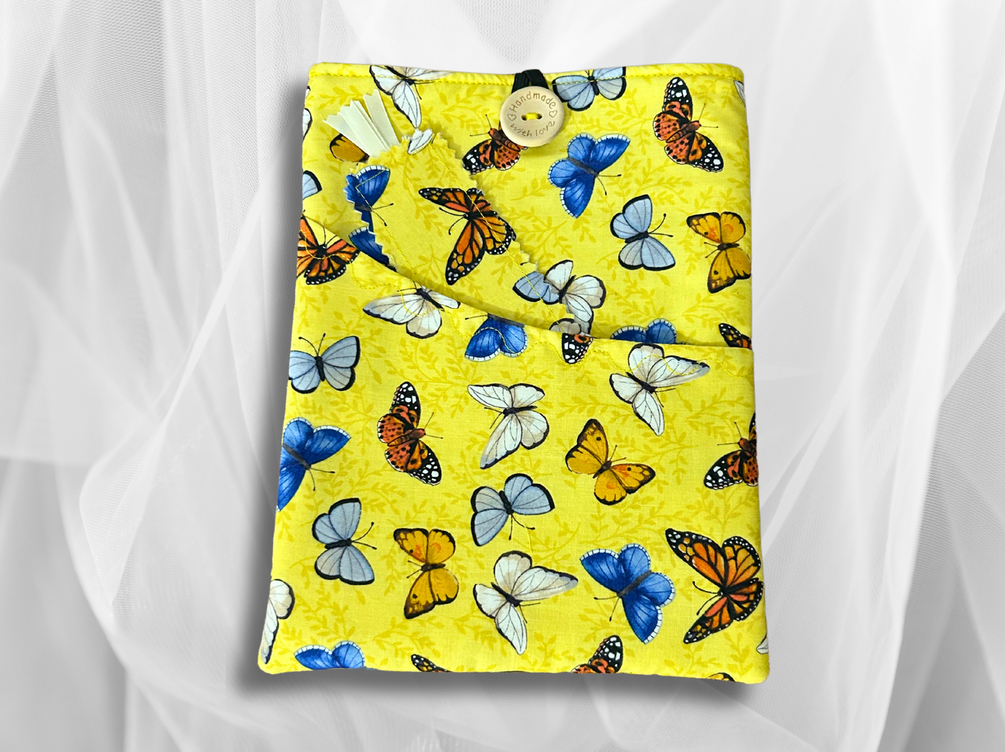 Book Sleeve, Book Protector, Book cover, Book mark, Butterfly book holder