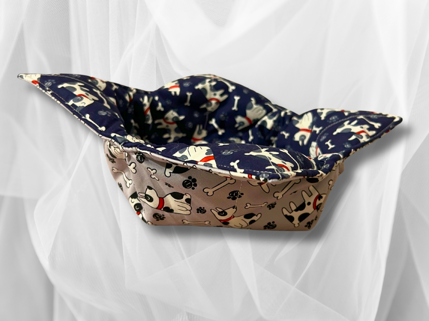 Bowl cozy, Pasta bowl cozy, dog bowl cosy, bowl holder, mothers day gift, housewarming gift, potholder, bowl hug