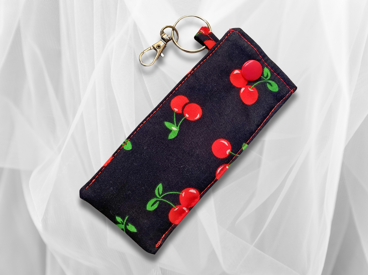 Vape holder, Vape pen case, Cherries