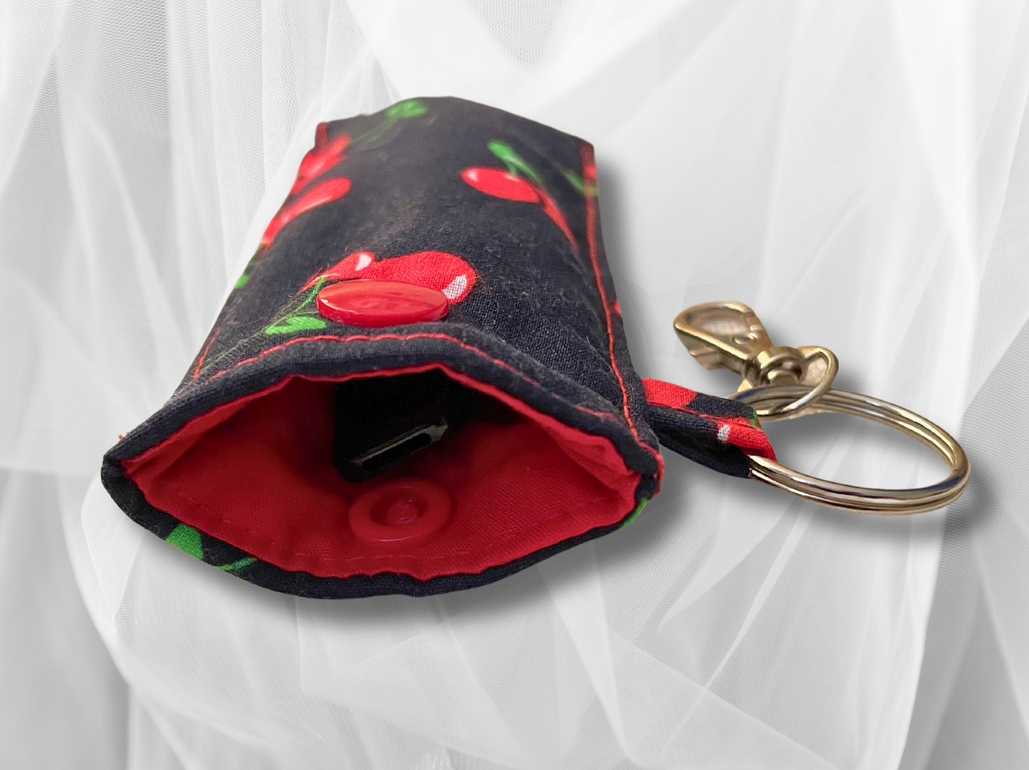 Vape holder, Vape pen case, Cherries