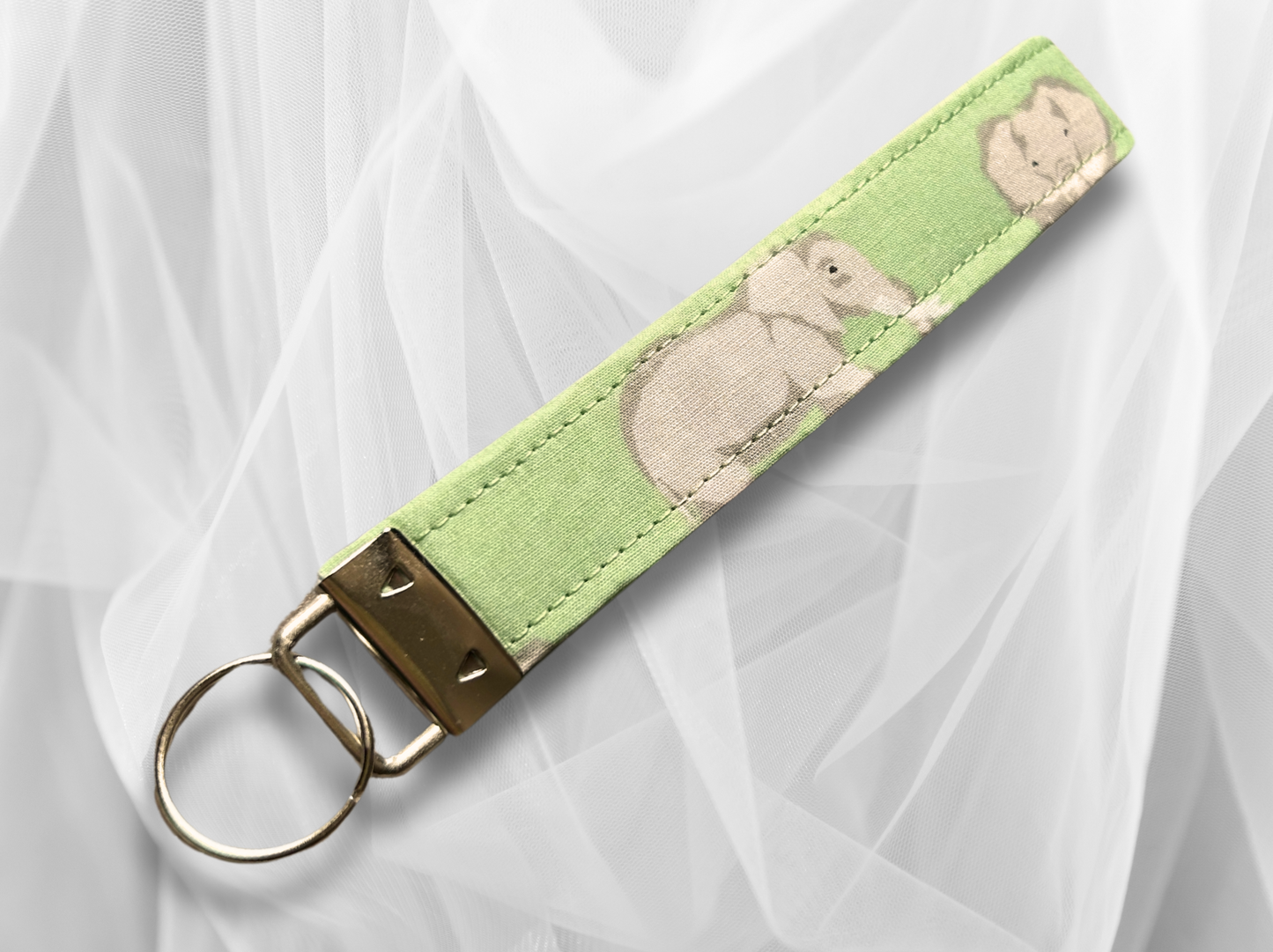 Key Fob, Keyring, New Driver Gift, Elephants
