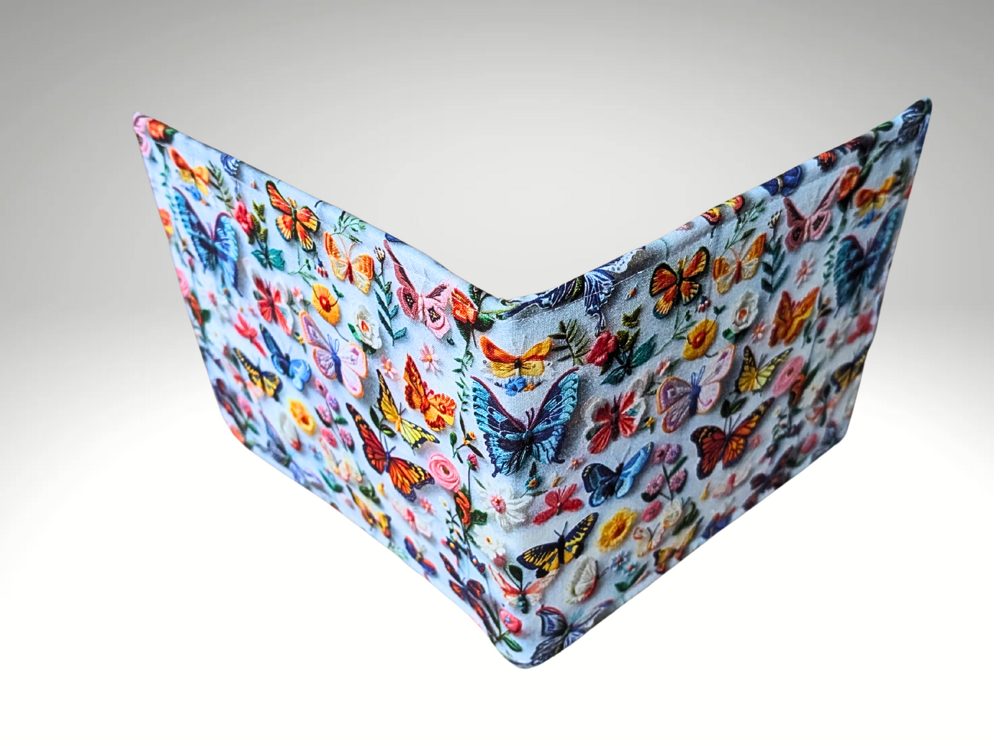 Blue Badge holder, Disabled parking permit holder, Fabric blue badge holder, Butterfly, Key Fob