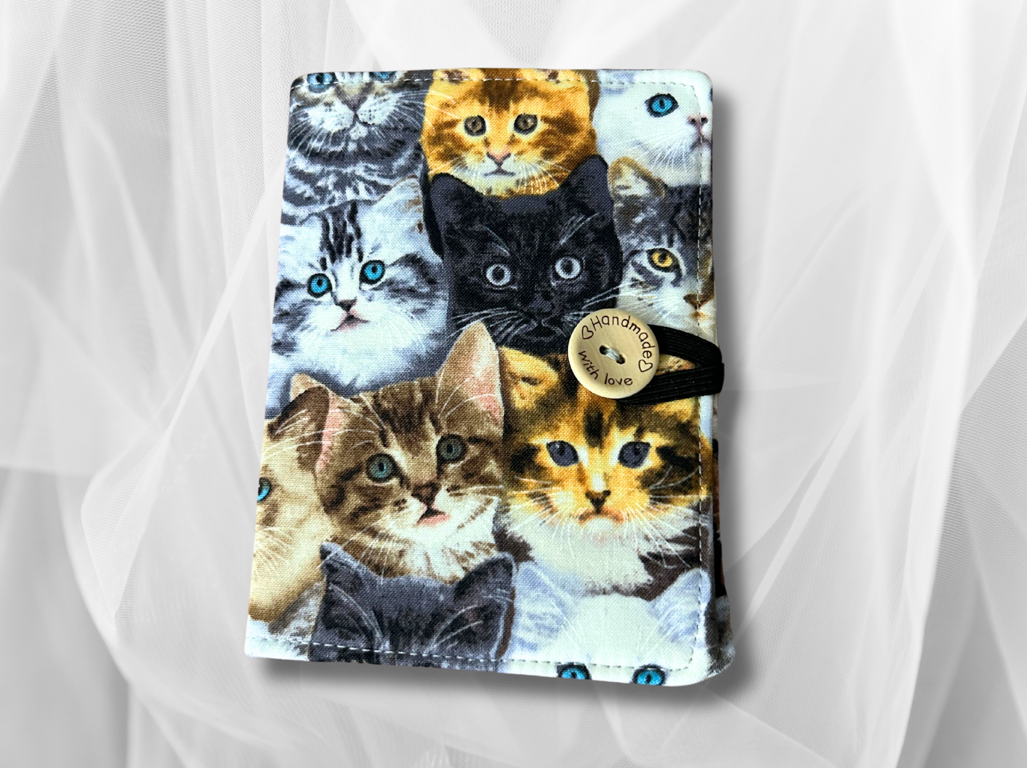 Passport cover, passport holder, passport wallet, Cats