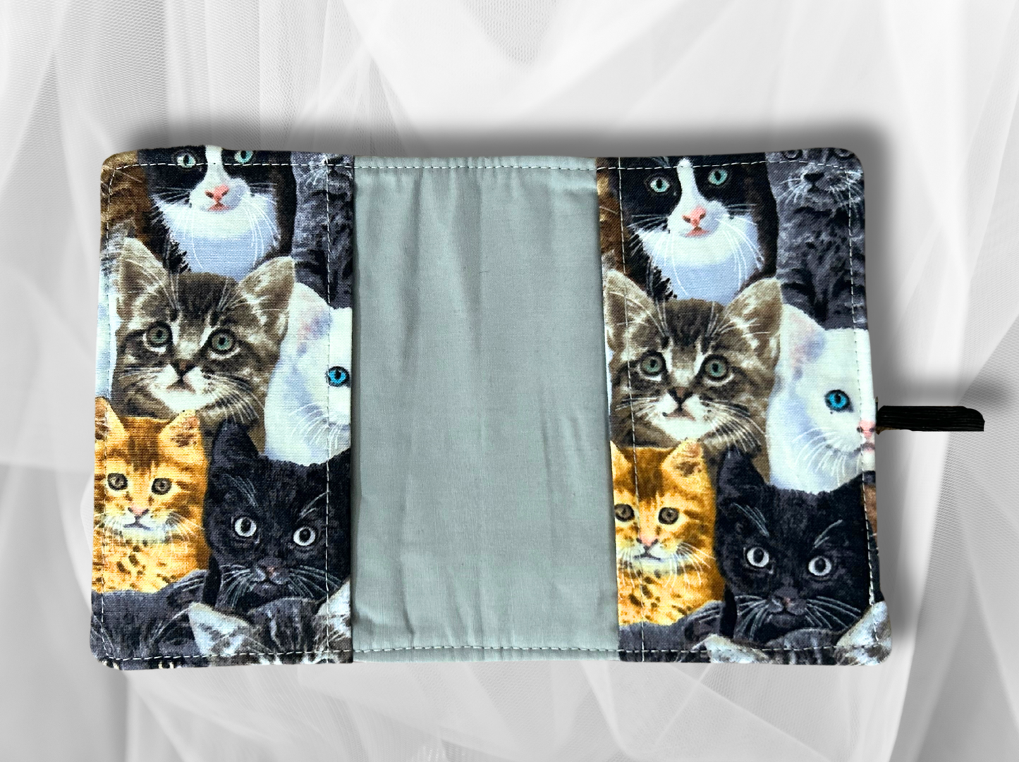 Passport cover, passport holder, passport wallet, Cats