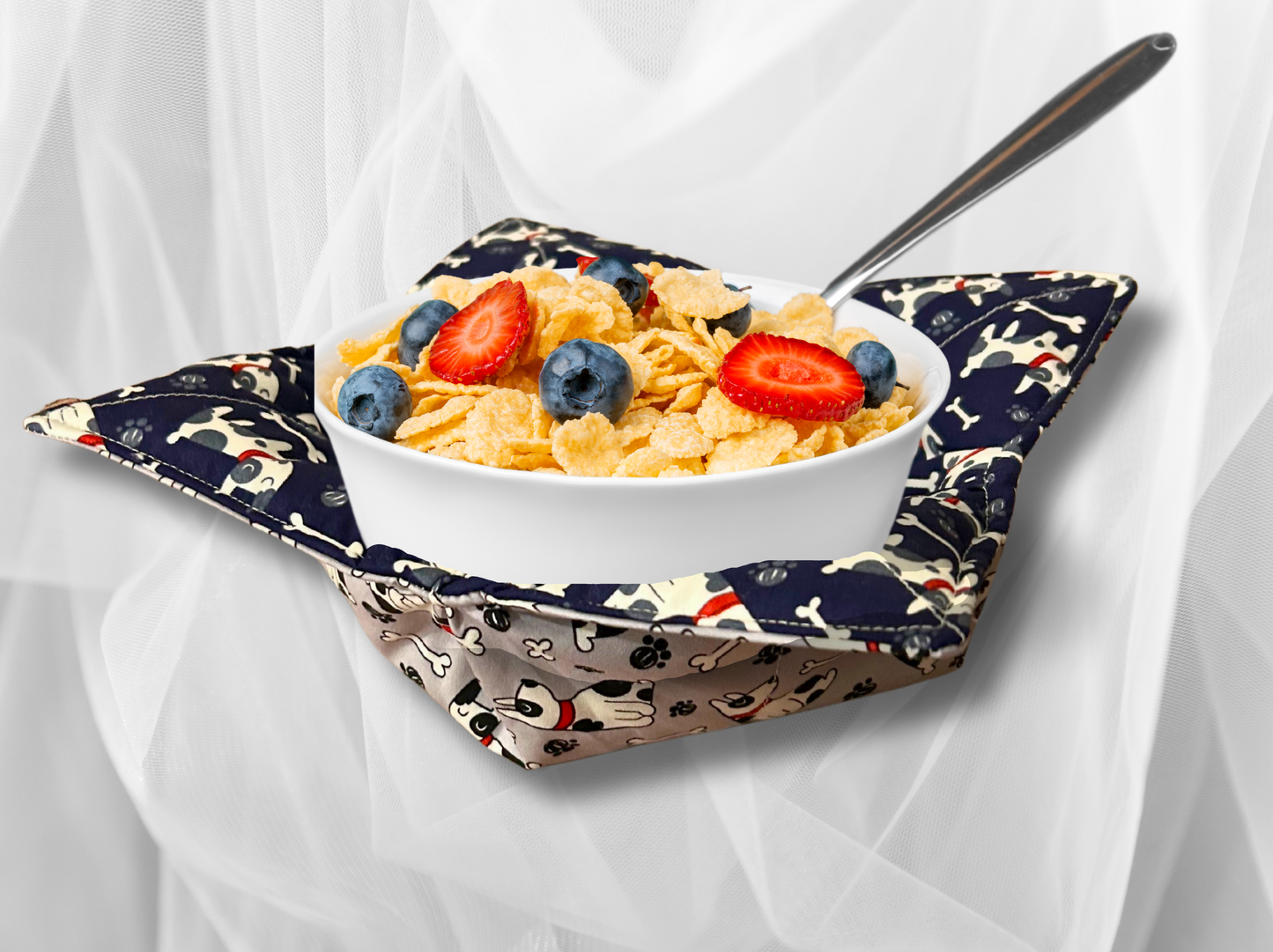 Bowl cozy, Pasta bowl cozy, dog bowl cosy, bowl holder, mothers day gift, housewarming gift, potholder, bowl hug