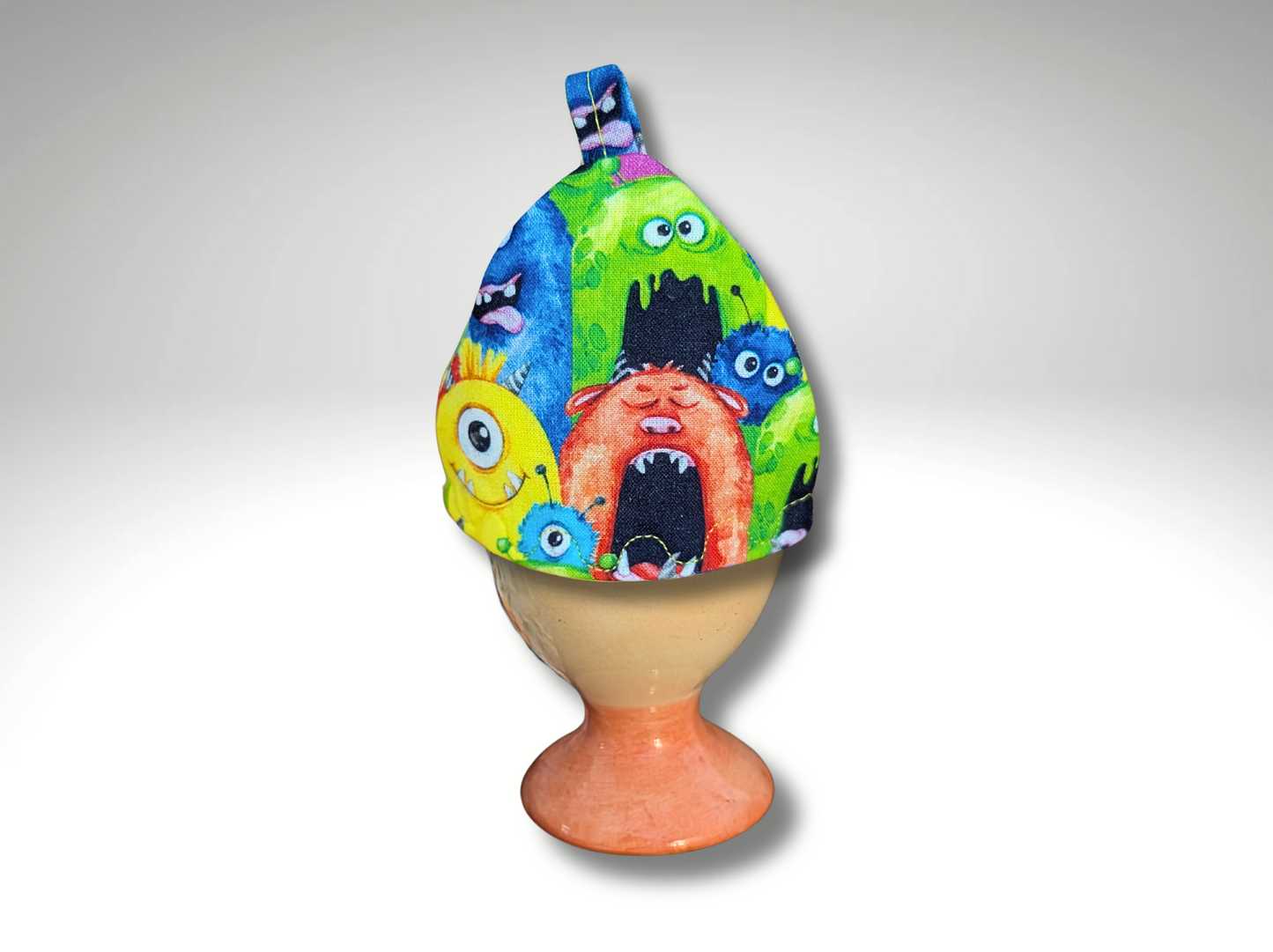 Egg Cosy, Skulls, Kitchen accessories, housewarming, Cute monsters