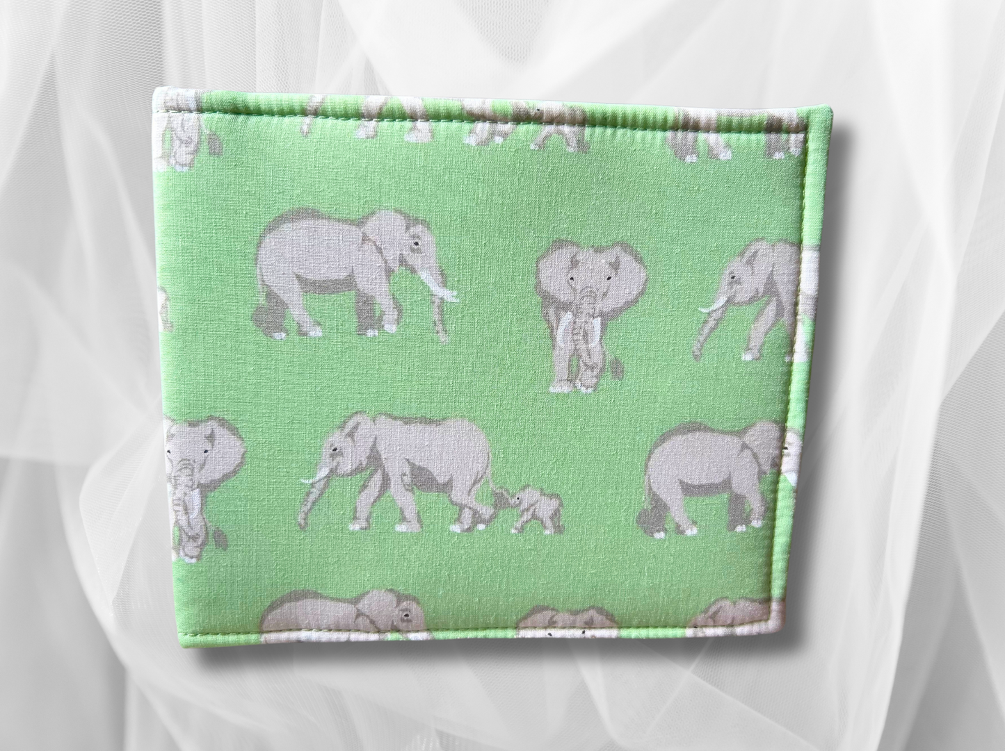 Blue Badge holder, Disabled parking permit holder, Elephant blue badge holder, Fabric blue badge holder,