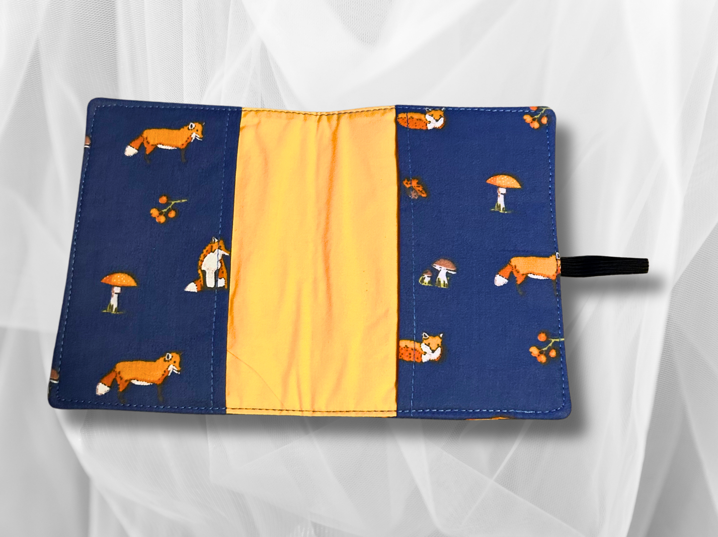 Passport cover, passport holder, passport wallet, Foxs