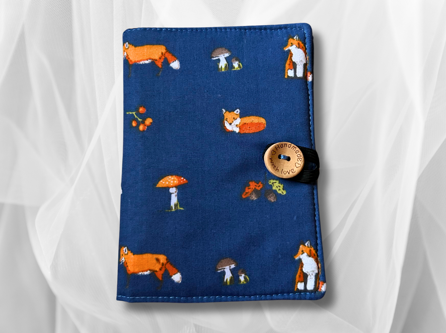 Passport cover, passport holder, passport wallet, Foxs