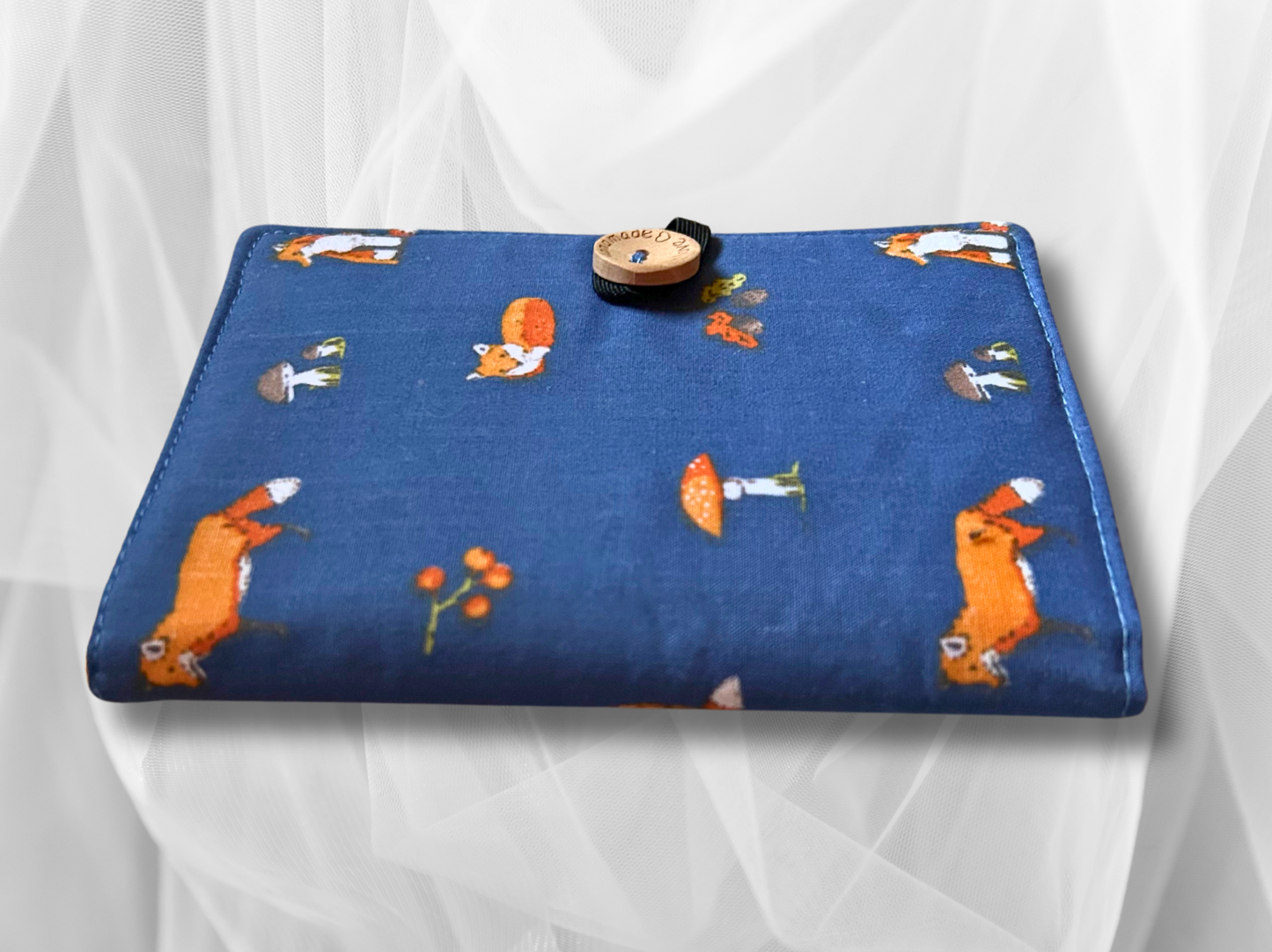 Passport cover, passport holder, passport wallet, Foxs