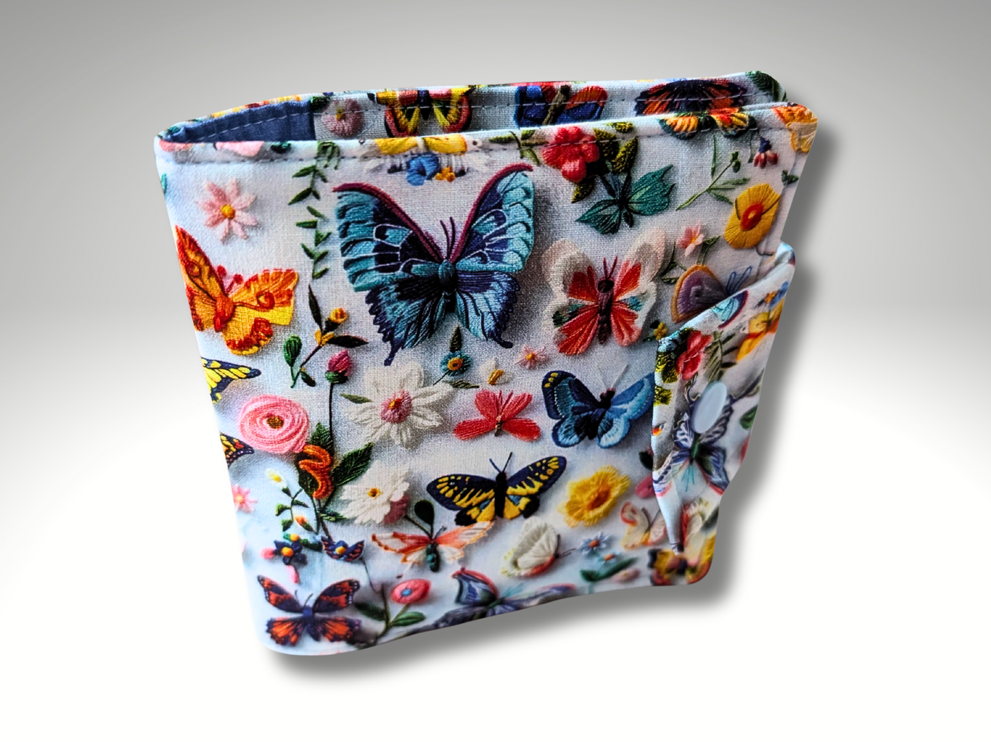 Sanitary pouch, sanitary pad holder, sanitary towel wallet, panty liner holder, butterfly