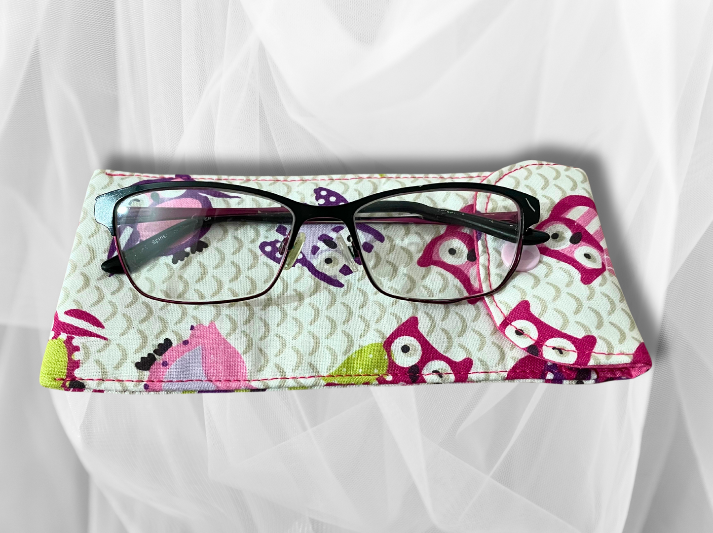 Glasses case, sunglasses case, owls,reading glasses case,