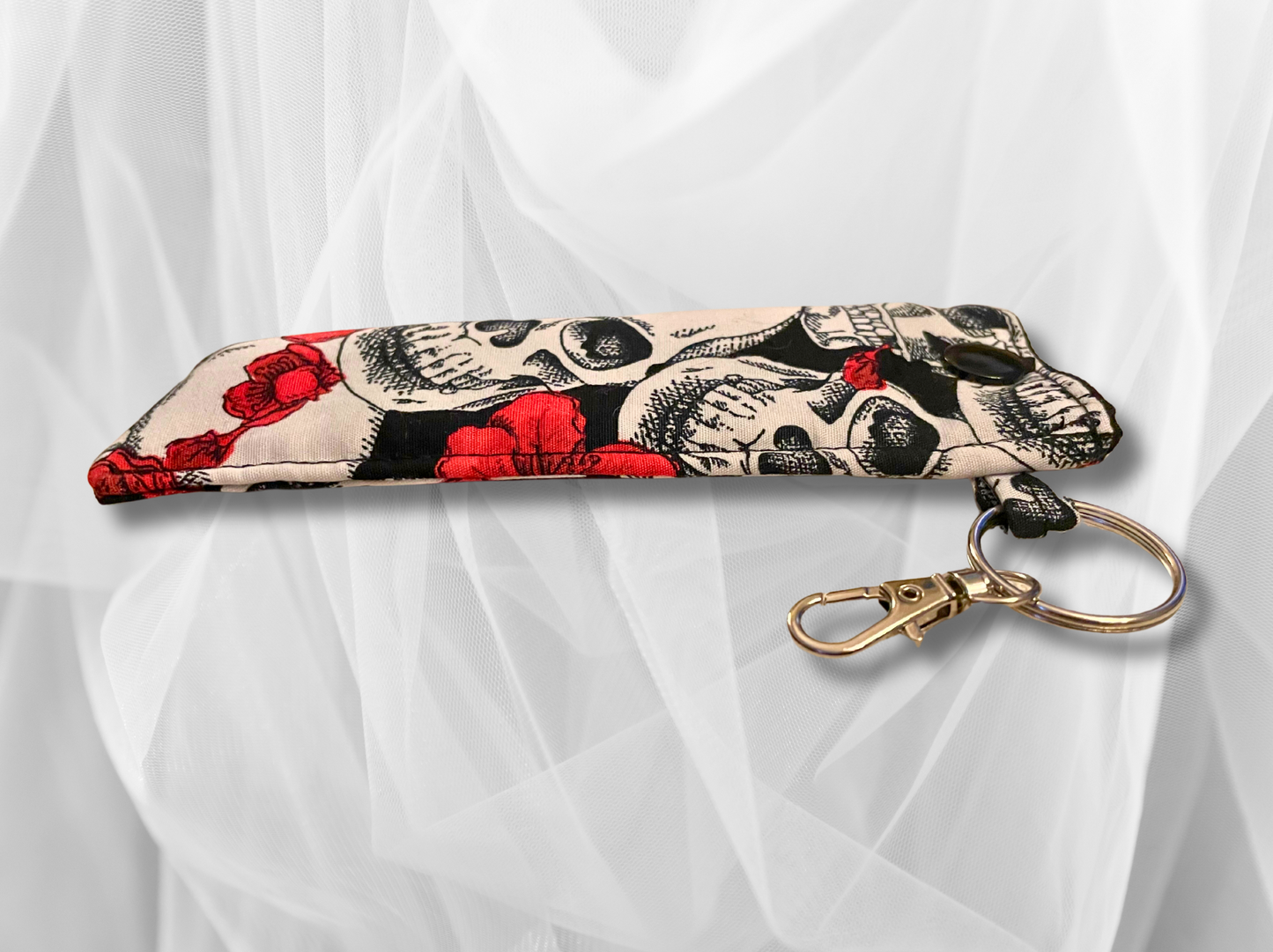 Vape holder, Vape pen case, Skulls and Roses