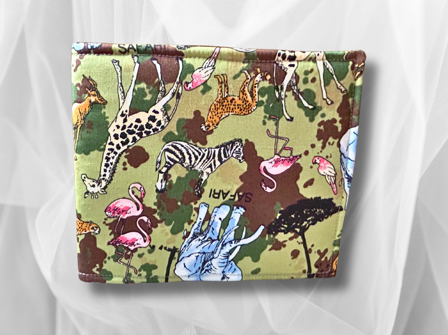 Kids Blue Badge holder, Disabled parking permit holder, Safari animals blue badge holder, Fabric blue badge holder, Childrens blue badge holder