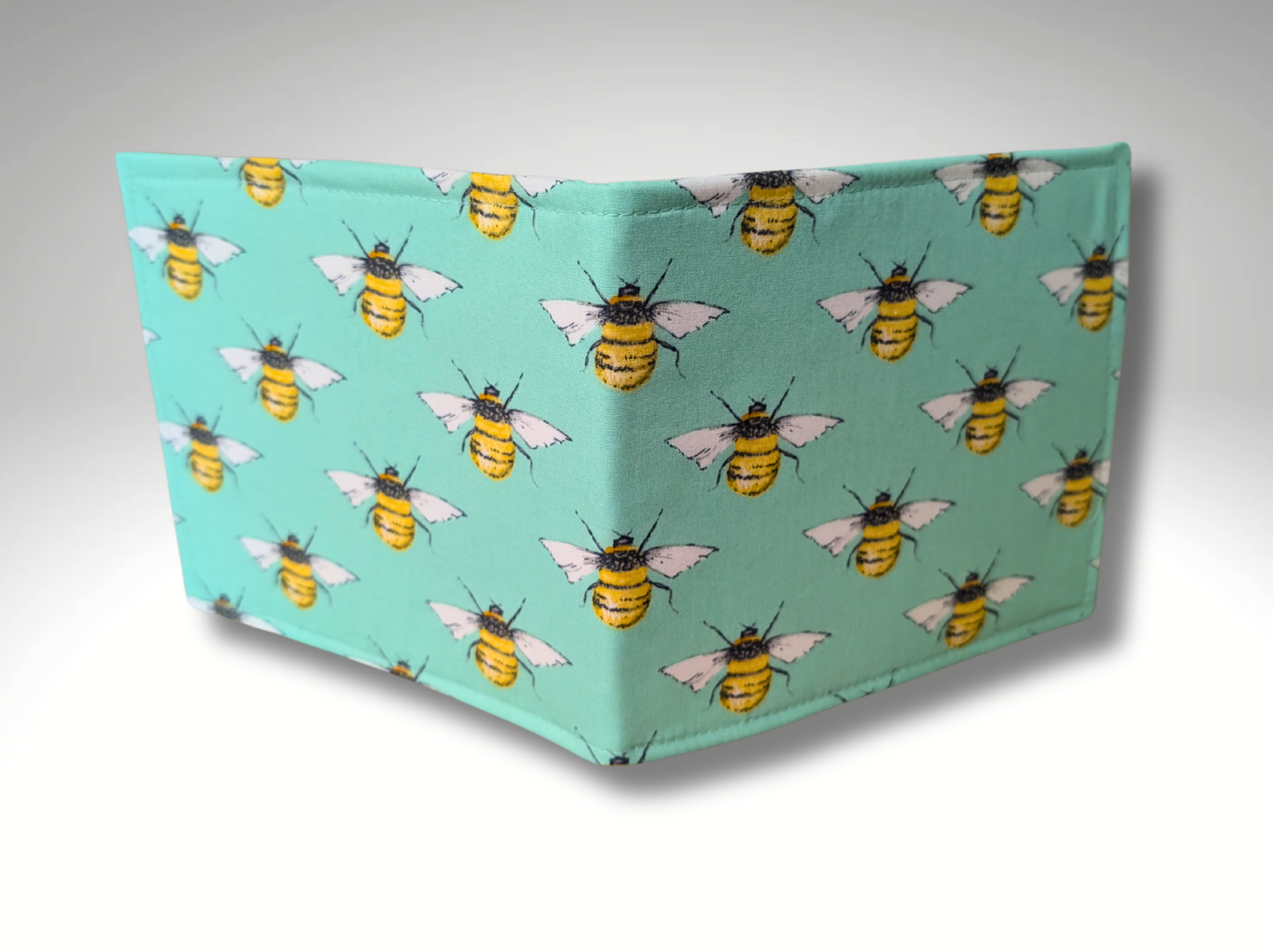 Blue Badge holder, Disabled parking permit holder, Bumble bees, Bee badge holder, Fabric blue badge holder