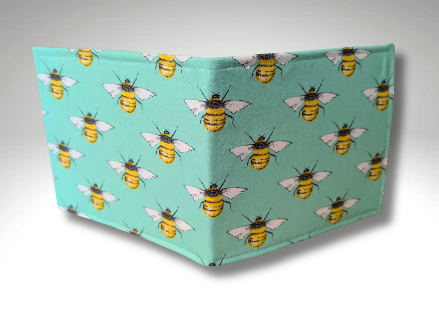 Blue Badge holder, Disabled parking permit holder, Bumble bees, Bee badge holder, Fabric blue badge holder