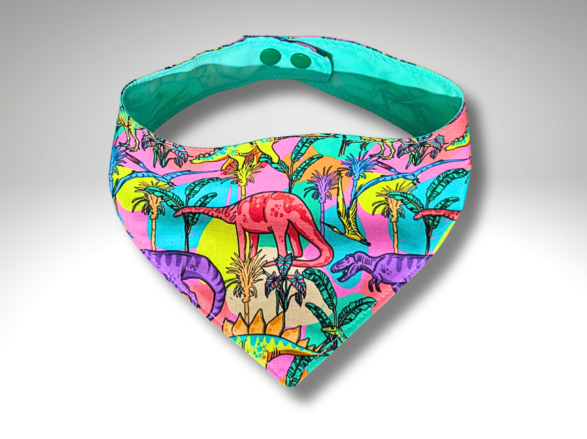 Fun Pet Bandana, dog, cat, Dinosaurs