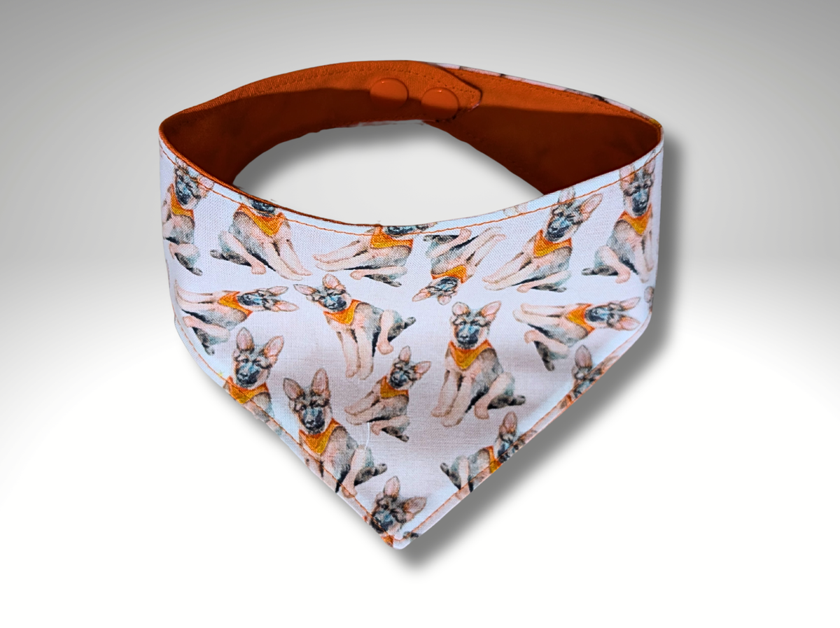 German Shepherd Pet Bandana, dog, cat, Alsatian
