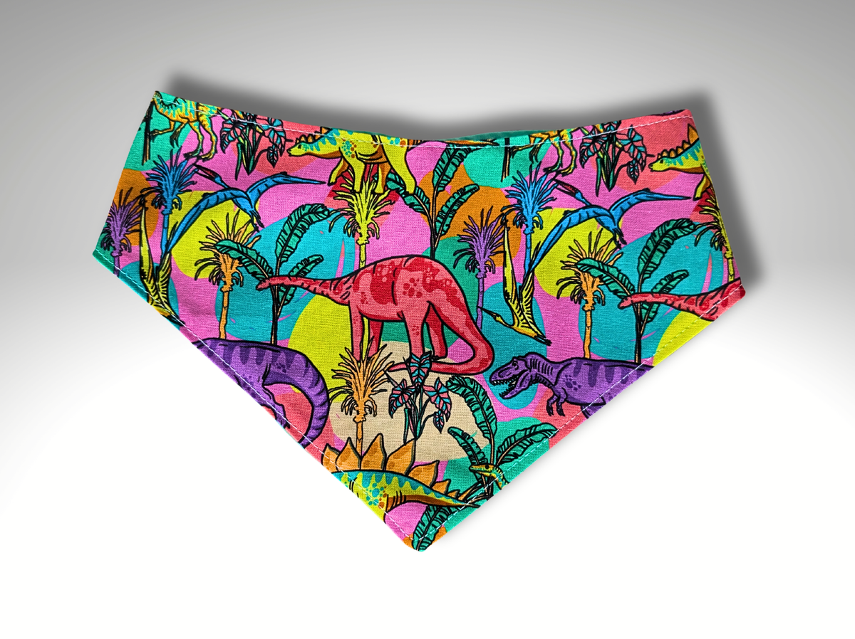 Fun Pet Bandana, dog, cat, Dinosaurs