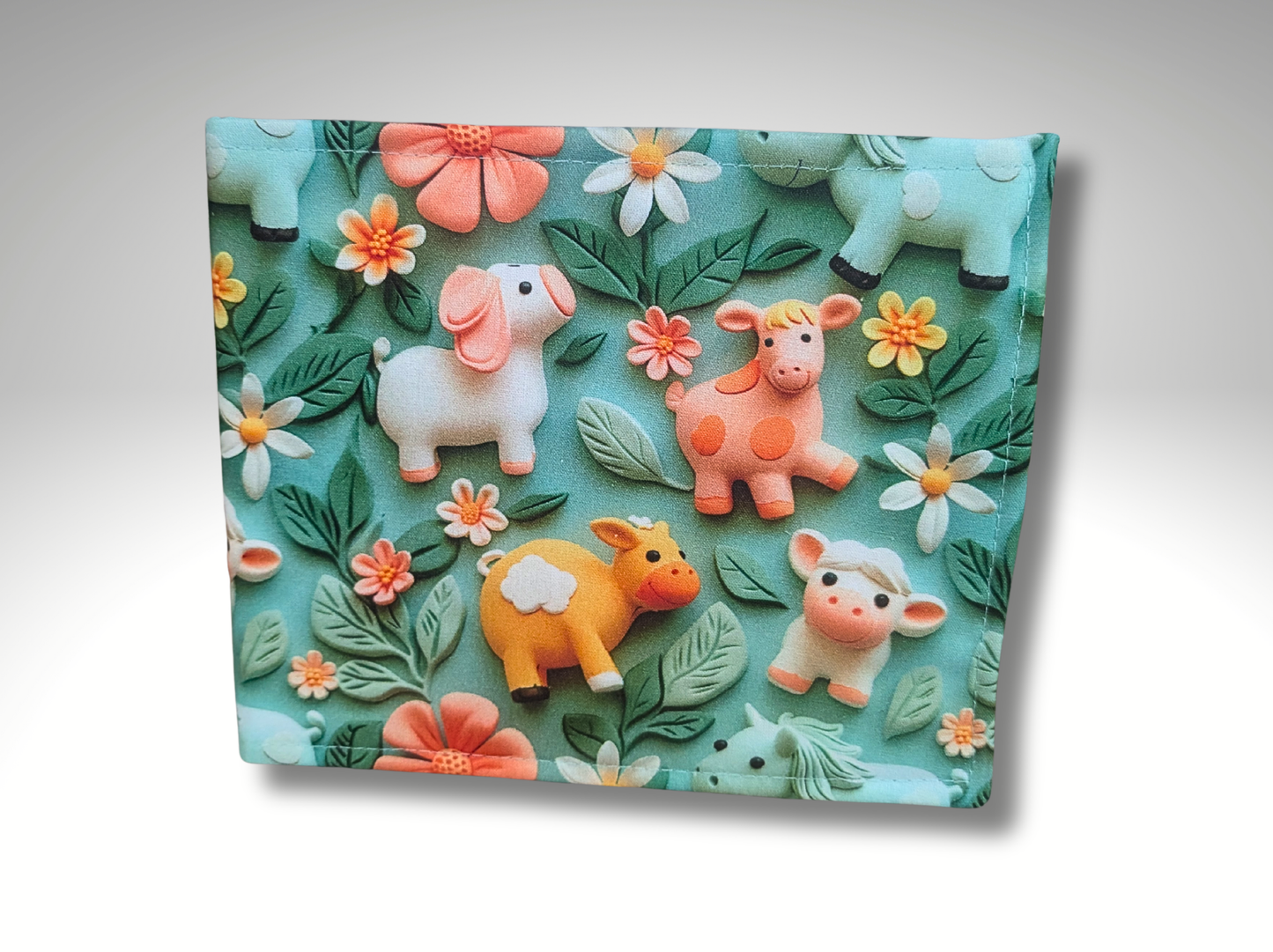 Childrens Blue Badge Holder, Kids blue badge holder, Cute farm animals