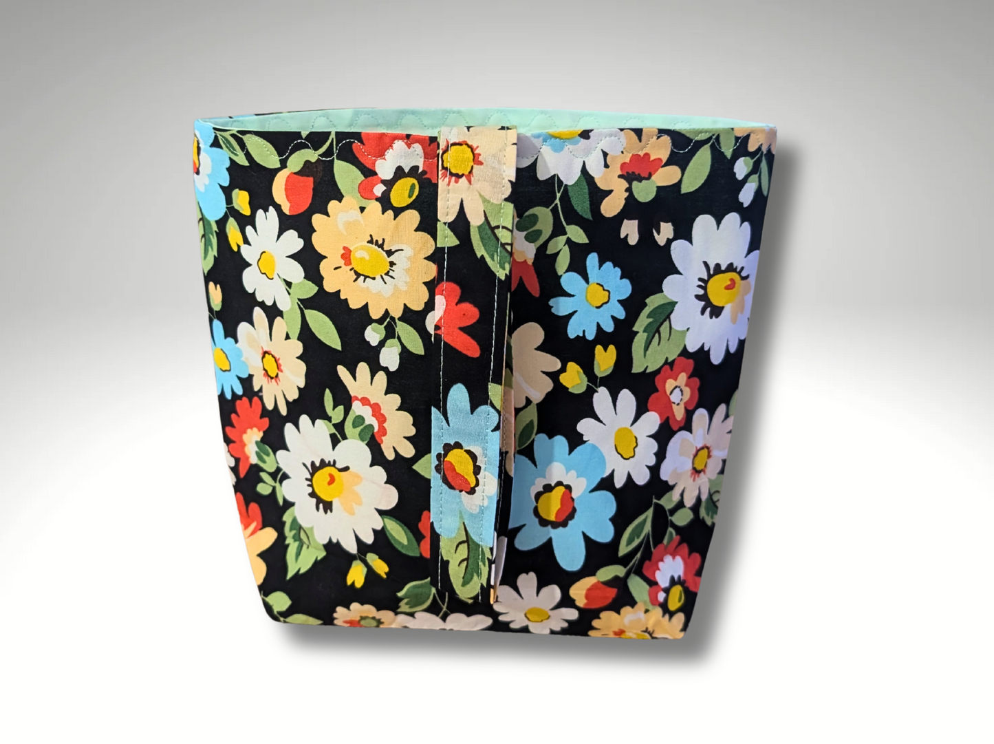 Car tidy, Car bin, car gift, storage bag, hanging bag, Floral bag
