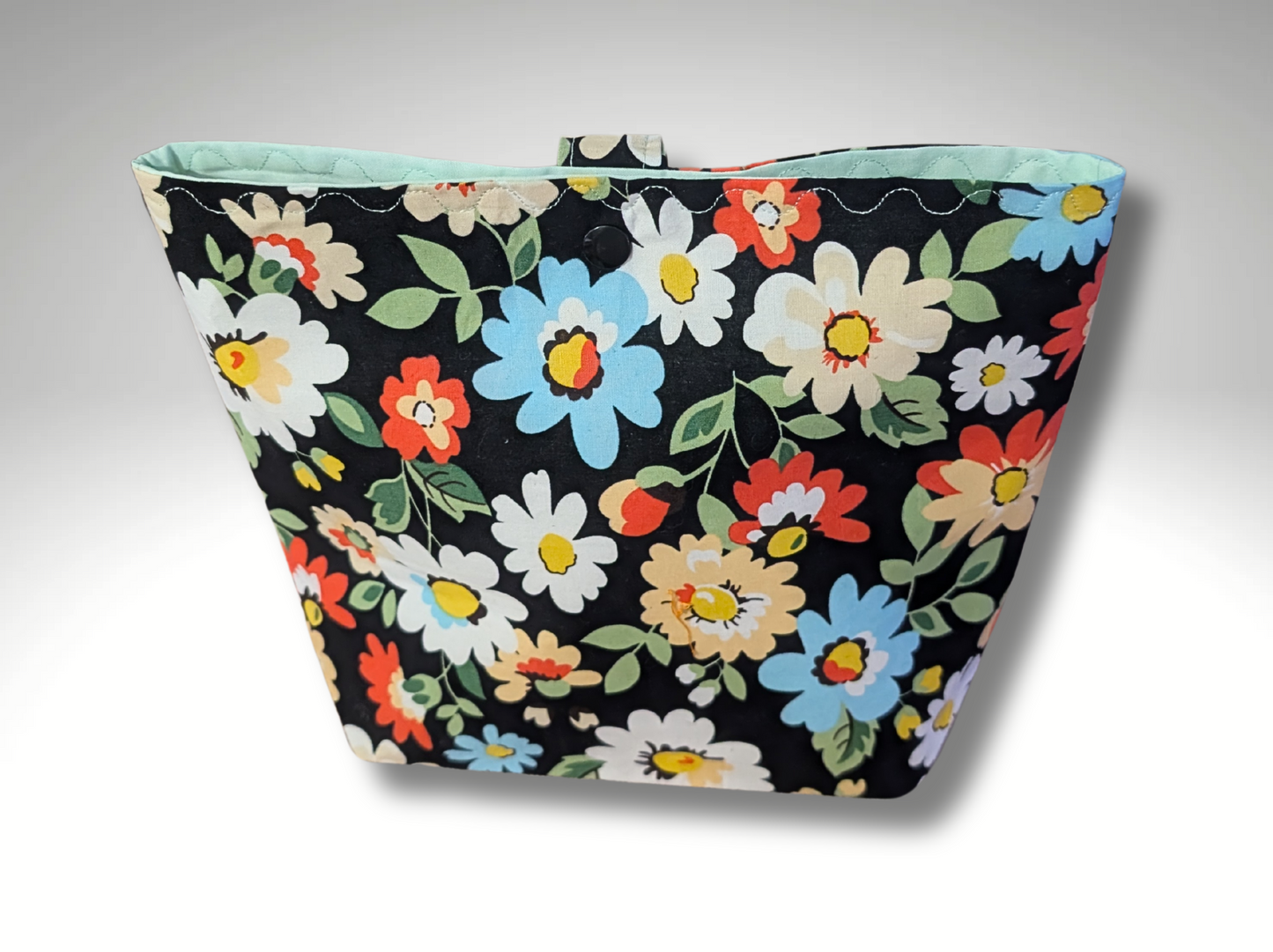 Car tidy, Car bin, car gift, storage bag, hanging bag, Floral bag