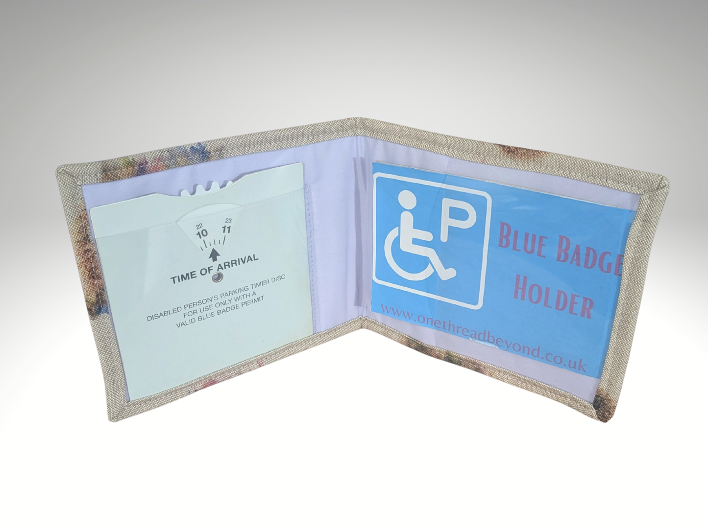 Blue Badge holder, Disabled parking permit holder, Hedgehog blue badge holder