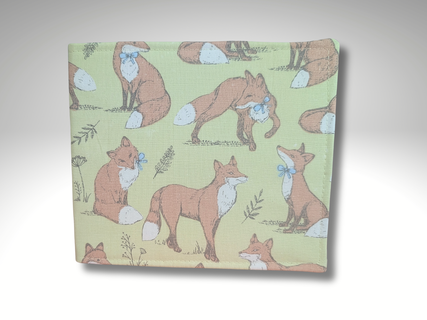 Blue Badge holder, Disabled parking permit holder, Fox blue badge holder, Fabric blue badge holder