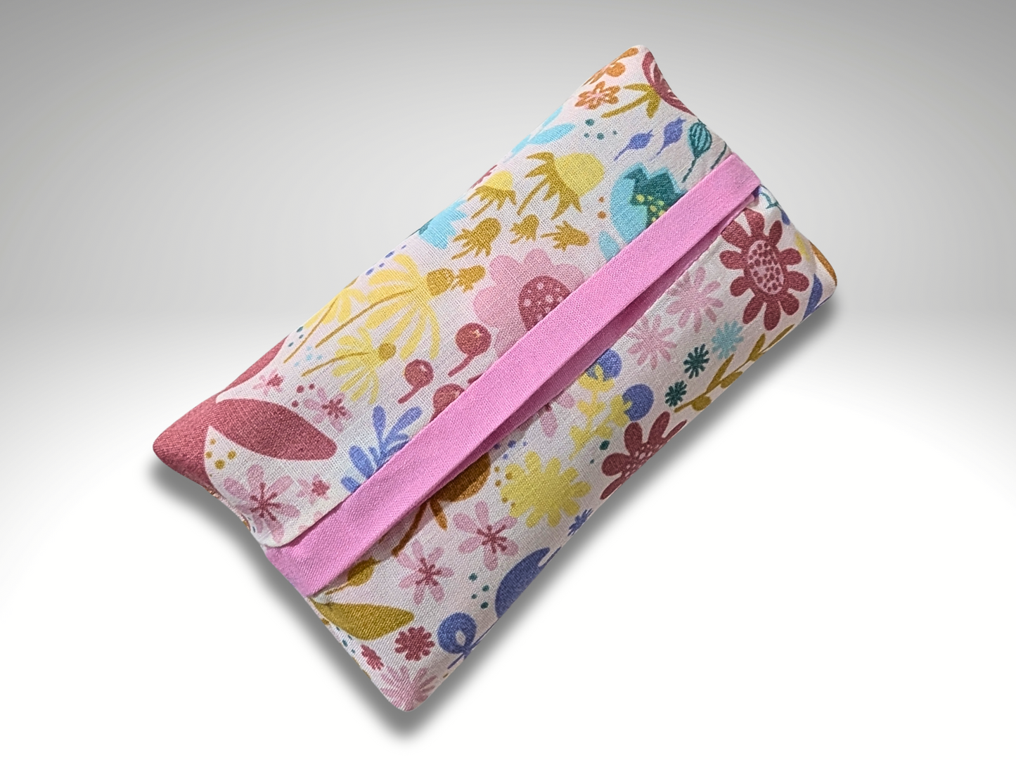 Pocket tissue holder, Key fob tissue holder, travel tissue, Spring Rabbits