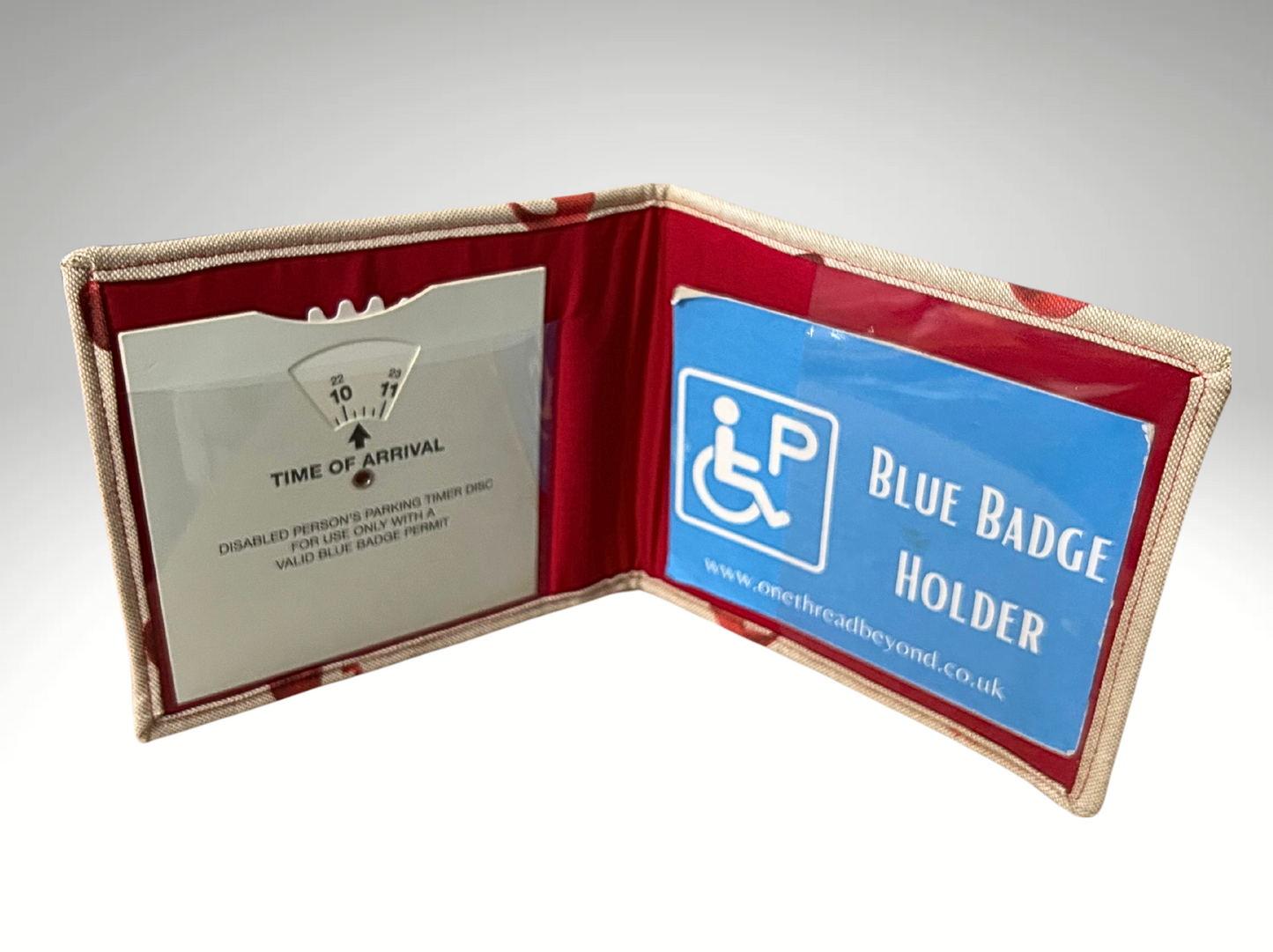 Blue Badge holder, Disabled parking permit holder, Christmas blue badge holder, Gonk