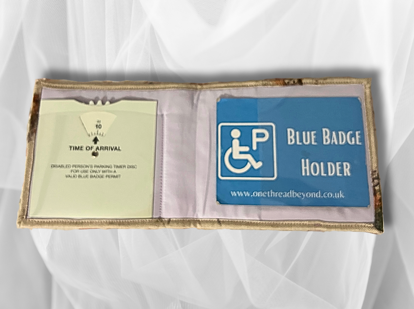 Blue Badge holder, Disabled parking permit holder, Cow blue badge holder, Highland Cows