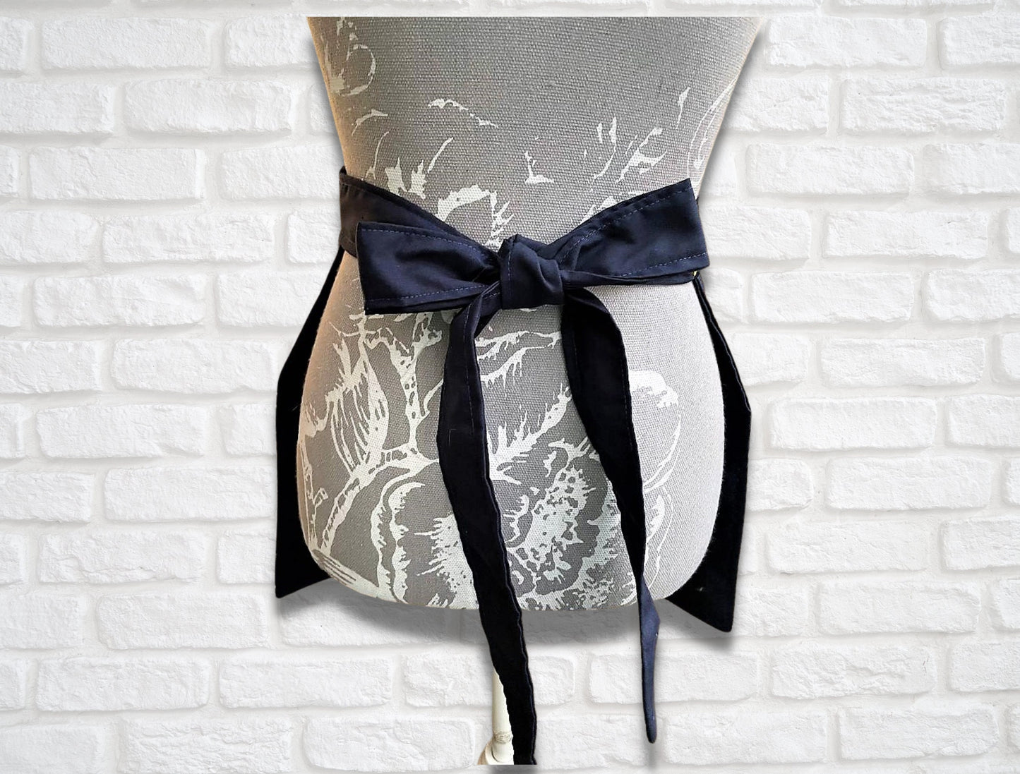 Apron, Half apron, Waist Apron With pocket, Lemons, House apron, Peg apron