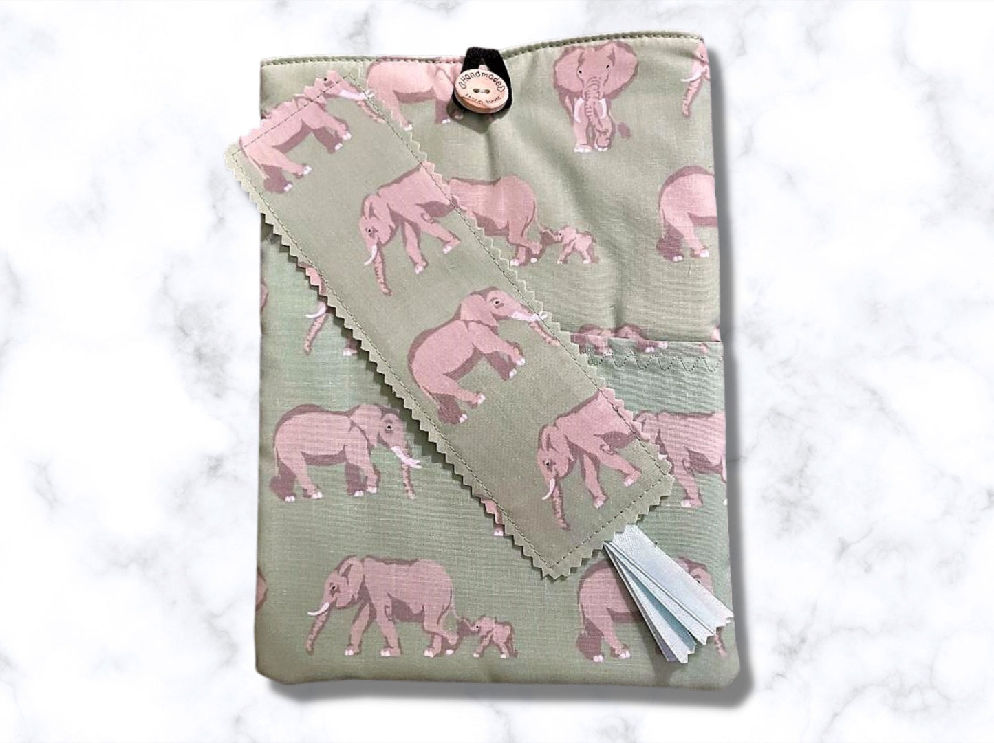 Book Sleeve, Book holder, Book cover, Book jacket, Book protector, Book mark, Elephant book holder