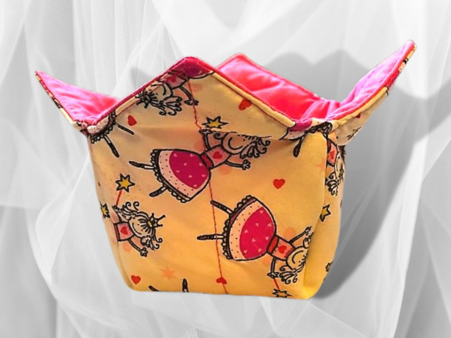 Ice cream cozy, Ice cream holder, ice cream bowl, Noodle bowl, Kids party bowl, bowl holder, party gift, Princess