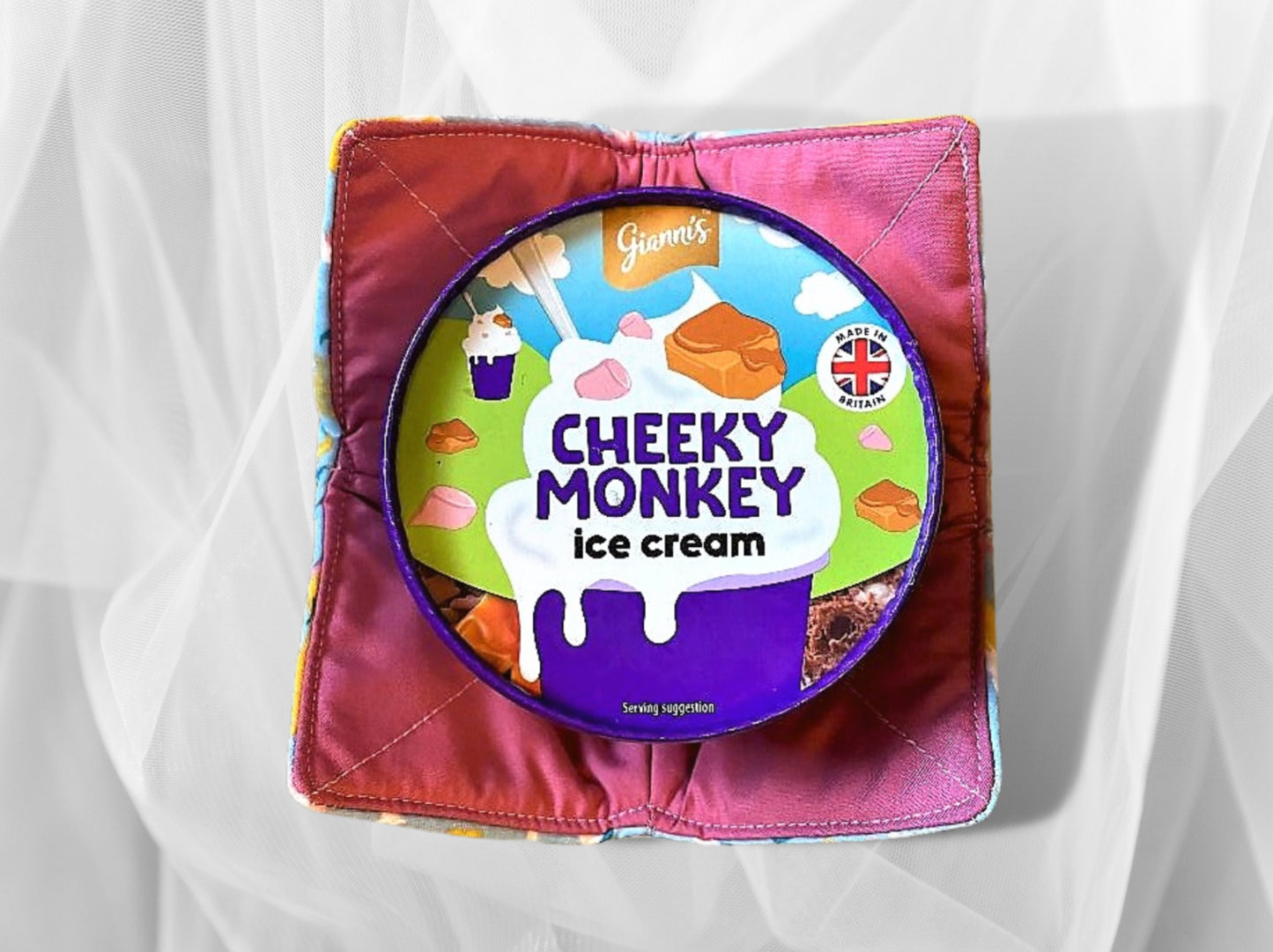 Ice cream cozy, Ice cream holder, ice cream bowl, Noodle bowl, Kids party bowl, bowl holder, party gift, Unicorns