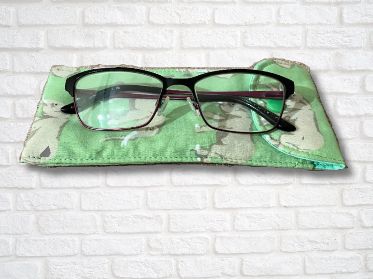 Glasses case, sunglasses case, soft padded glasses case, soft pouch, Elephant gifts, mothers day gift