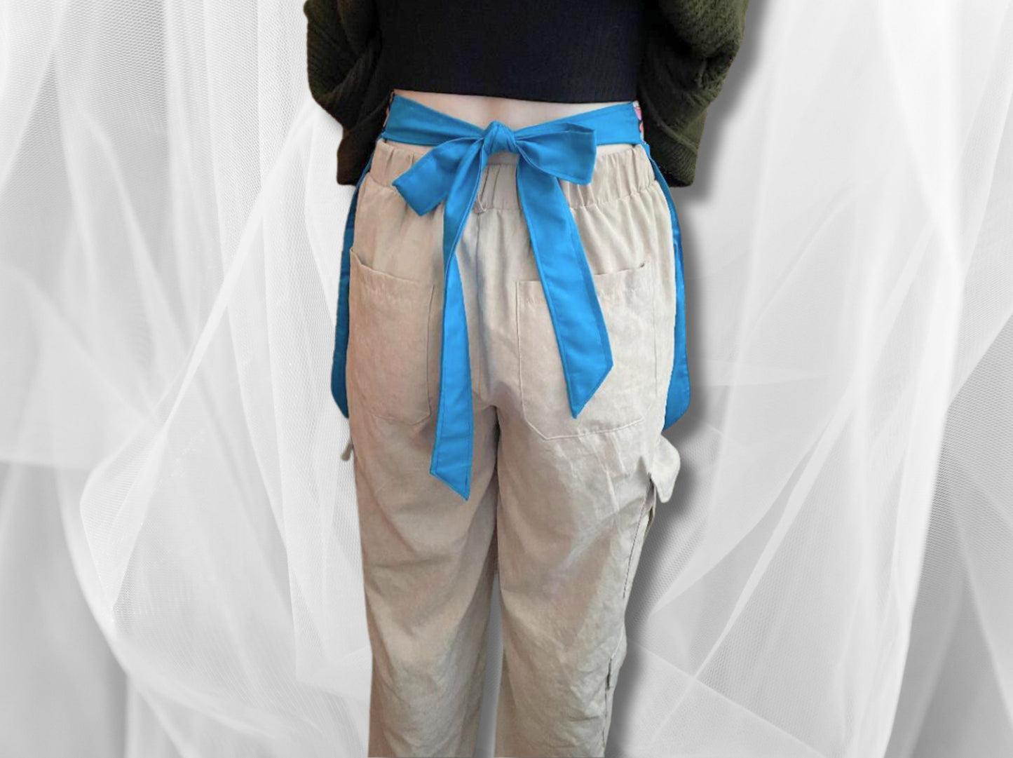 Apron, Half apron, Waist Apron with pocket