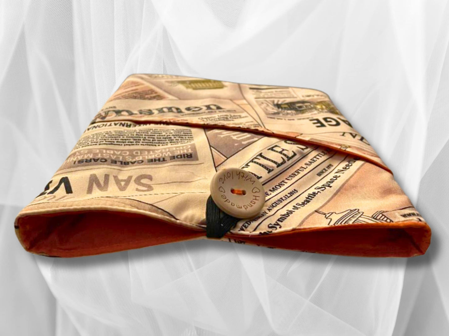 Book Sleeve, Book Protector, Book cover, Book mark, News article book holder