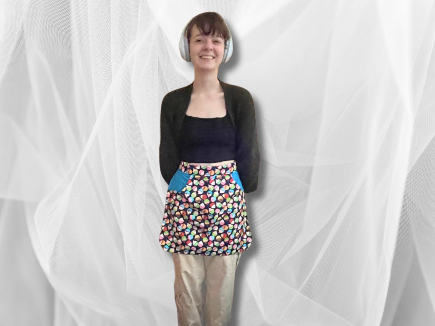 Apron, Half apron, Waist Apron with pocket