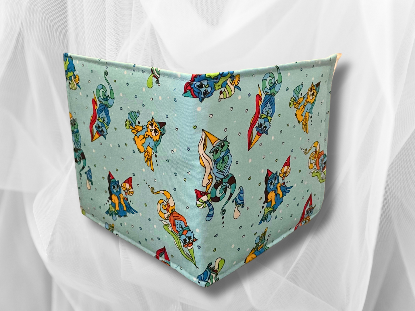 Blue Badge holder, Disabled parking permit holder, Owl badge holder, Fabric Blue badge holder