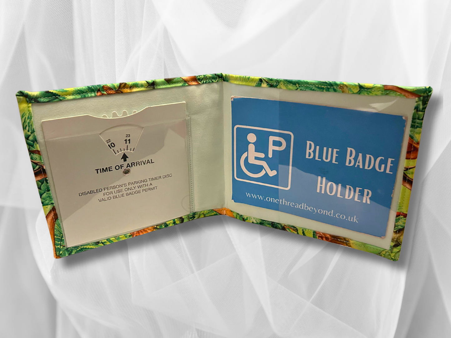 Blue Badge holder, Disabled parking permit holder, Dinosaur blue badge holder, Fabric blue badge holder, Childrens blue badge holder